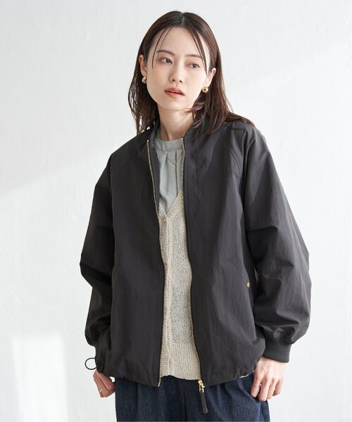 「ikka」 ブルゾン M オフホワイト レディース_画像6
