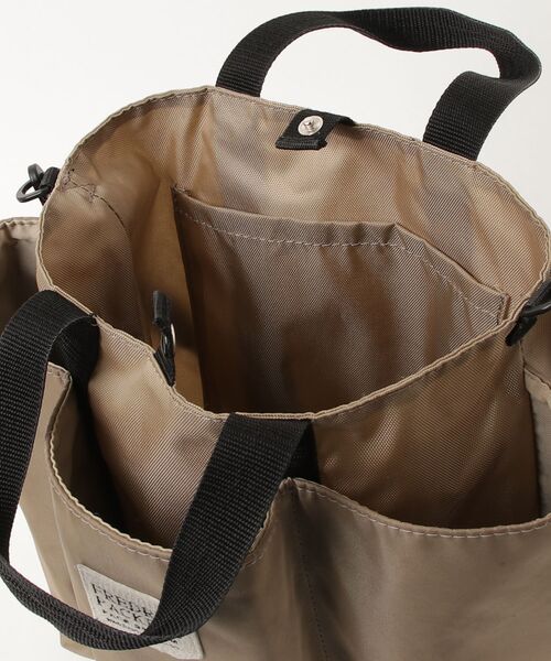 「FREDRIK PACKERS」 ワンポイント2WAYバッグ - ベージュ レディース_画像4