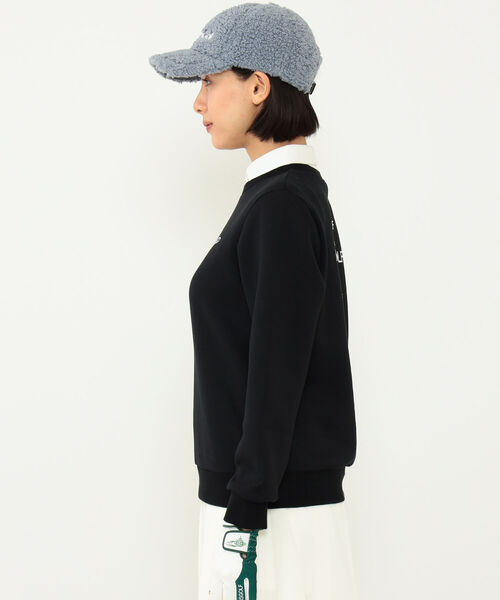 未使用 ビームスゴルフ 長袖シャツ カットソー レディース L BEAMS GOLF（ビームス ゴルフ） 長袖カットソー LARGE ブラック