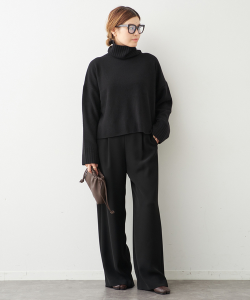 「Deuxieme Classe」 パンツ 34 ブラック レディース_画像2