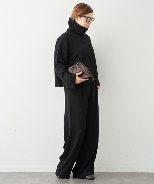 「Deuxieme Classe」 パンツ 34 ブラック レディース_画像7
