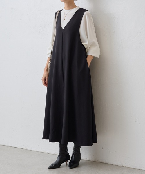 ビアズリー サロペット BEARDSLEY（ビアズリー） サロペットスカート 0 ブラック レディース