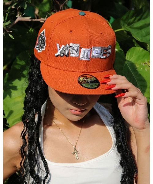 ニューエラ キャップ 帽子 メンズ ニューエラ「NEW ERA」- New York Yankees 1999 World Series Rust Orange 59Fifty メンズ レディース