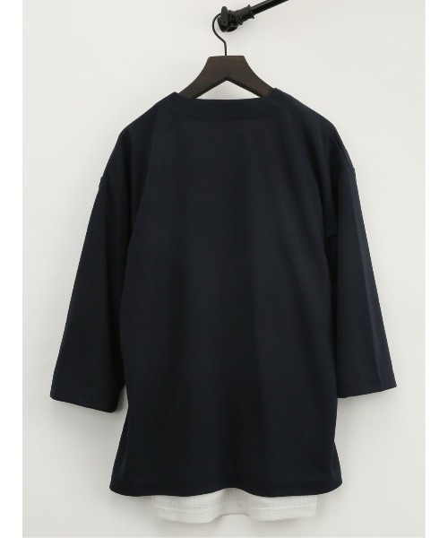 「m.f.editorial」 カーディガン X-LARGE ライトグレー メンズ_画像3