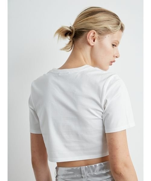 「styling/」 半袖Tシャツ FREE ホワイト レディース_画像4