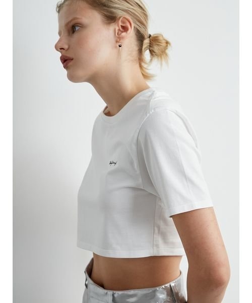 「styling/」 半袖Tシャツ FREE ホワイト レディース_画像5