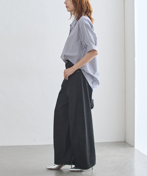 【新品】JOURNAL STANDARD LESAGE 半袖 ブラウス journal standard L'essage（ジャーナルスタンダード レサージュ