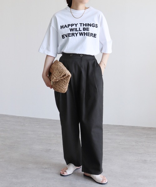 「reca」 チノパンツ FREE サンドベージュ レディース_画像2