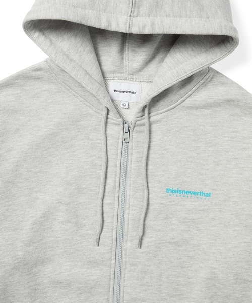 thisisneverthat（ディスイズネバーザット） ジップアップパーカー L