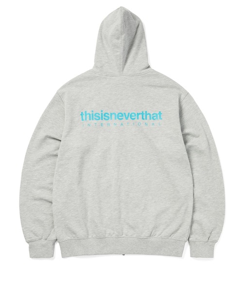 thisisneverthat（ディスイズネバーザット） ジップアップパーカー L