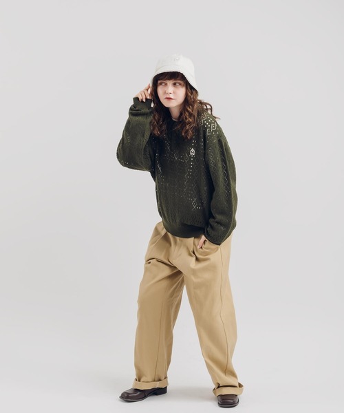 「MUHET」 長袖ポロシャツ MEDIUM ブラック レディース_画像4
