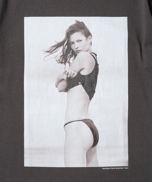 BIOTOP（ビオトープ） tシャツ 「Kate Moss by Patrick Demarchelier
