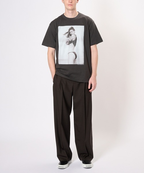 BIOTOP（ビオトープ） tシャツ 「Kate Moss by Patrick Demarchelier