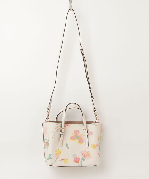 COACH（コーチ） 花柄2WAYバッグ - ベージュ レディース : ZOZOTOWN