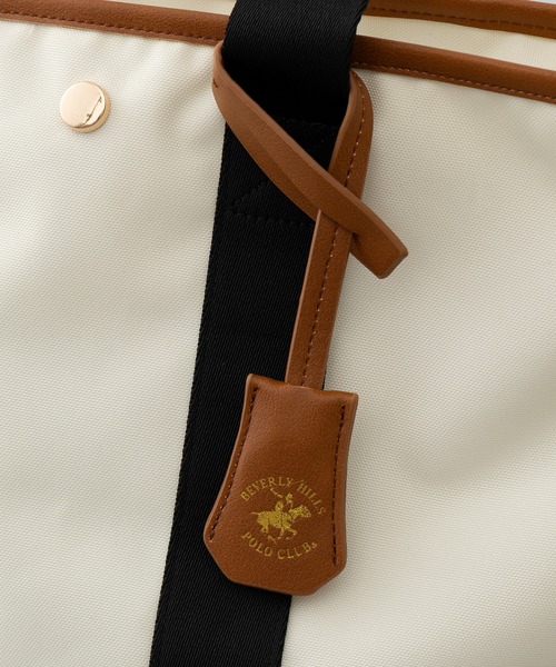 「BEVERLY HILLS POLO CLUB」 トートバッグ FREE ブラック レディース_画像6