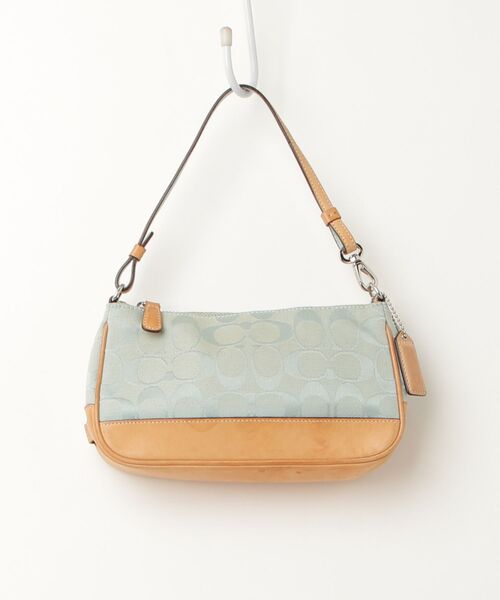 COACH シグネチャー ハンドバッグ ブルー COACH（コーチ） ハンドバッグ - ブルー レディース : ZOZOTOWN Yahoo