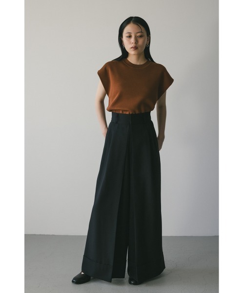 「STYLEMIXER」 スラックス MEDIUM ブラック レディース_画像2