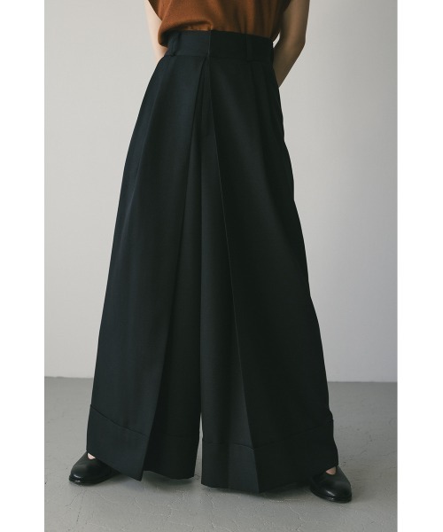 「STYLEMIXER」 スラックス MEDIUM ブラック レディース_画像3