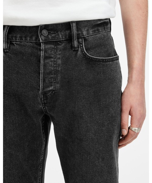「ALLSAINTS」 デニムパンツ 34/30 ブラック メンズ_画像5