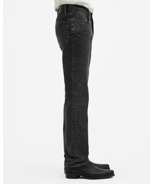 「ALLSAINTS」 デニムパンツ 34/30 ブラック メンズ_画像6