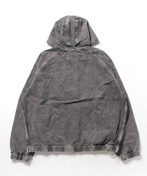 「おしゃれスタ」 デニムジャケット X-LARGE ケミカルウォッシュ メンズ_画像2