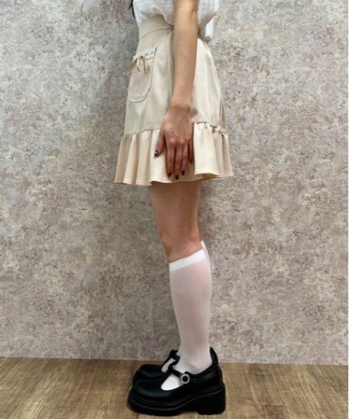 「axes femme POETIQUE」 ミニスカート MEDIUM ピンク レディース_画像3