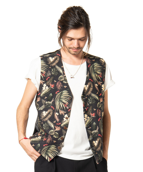 glamb（グラム） ベスト ジレ Pedro gilet / ペドロジレ メンズ 