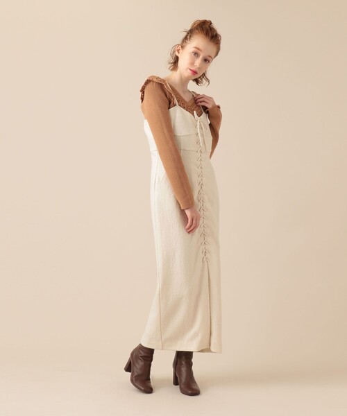 在庫あり 即納 ワンピース レースアップビスチェワンピース 第1位獲得 Www Ladislexia Net