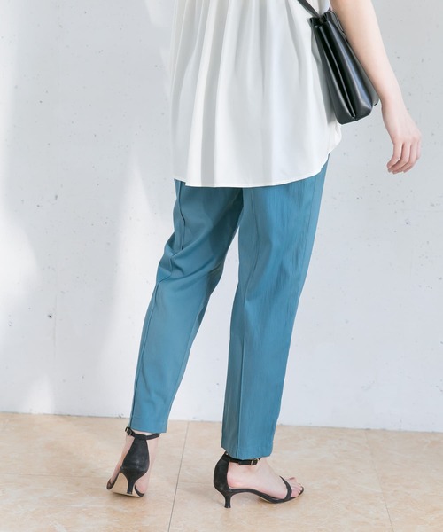 パンツ ピンタックテーパードパンツ レディース : ZOZOTOWN Yahoo!店 