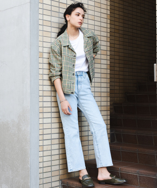 Levi's ハイウエスト クロップ フレア 25 y2k Levi's ハイウエスト クロップ フレア 25 y2k - メルカリ
