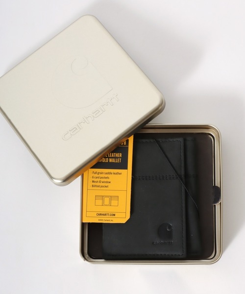 29×32 Carhartt 希少小さめサイズ レザータグ 一点物 シルエット◎ Carhartt（カーハート） ミニ 財布 carhartt（カーハート）SADDLE