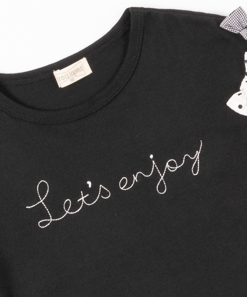 tシャツ Tシャツ 袖リボンモチーフ半袖Tシャツ(140-160cm)|ZOZOTOWN |05