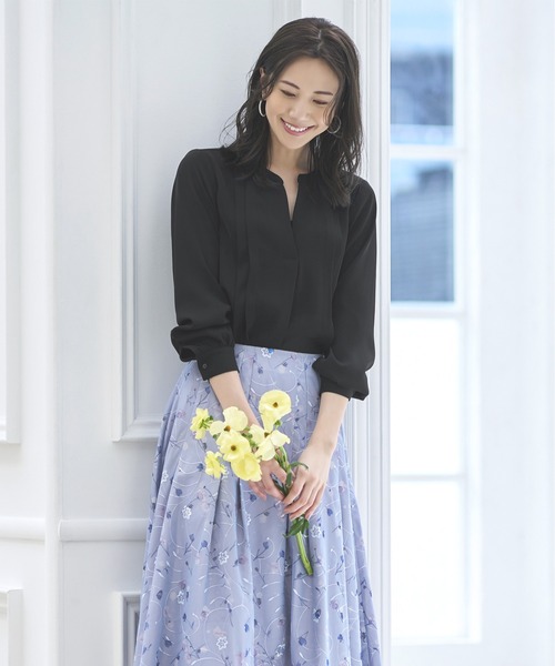 マルチサイズ ブラウス シャツ フロントホックブラウス レディース RUIRUE BOUTIQUE マルチサイズ ブラウス シャツ フロントホック