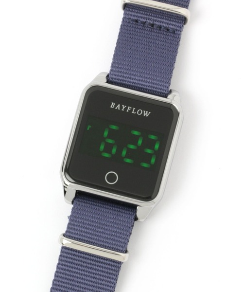 BAYFLOW（ベイフロー） 腕時計 タッチパネルLEDウォッチ レディース