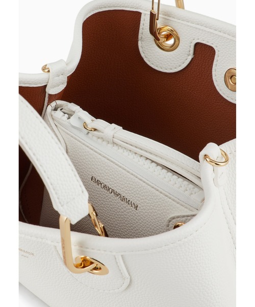■EMPORIO ARMANI■イーグルプリント ショッピングバッグ トートバッグ ナイロン オールオーバージャカードイーグル
