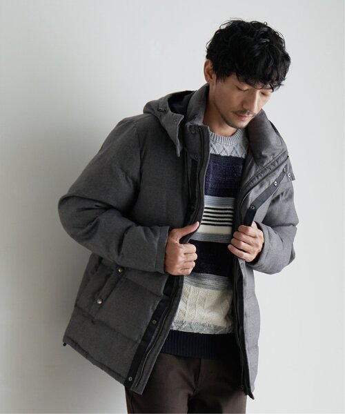 ikka セーター ニット 「洗濯機で洗える」モールミックス