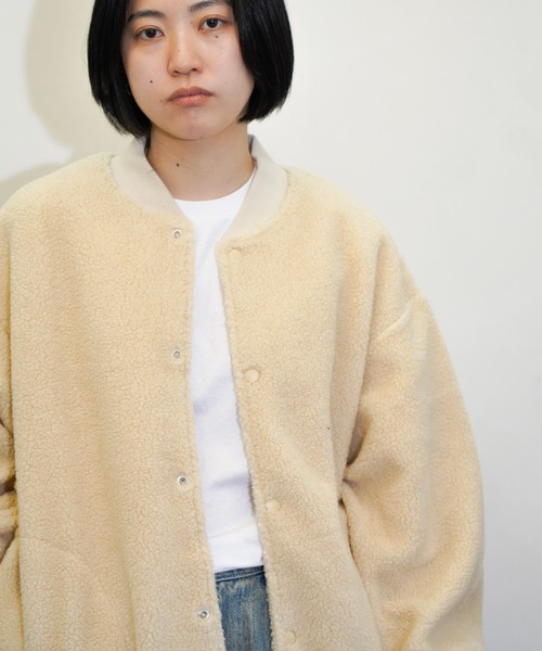 HARVESTY（ハーベスティ） ブルゾン アウター BOA FLEECE EGG BLOUSON