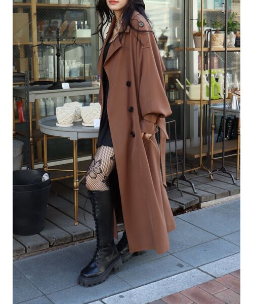 EVRIS（エヴリス） トレンチコート コート 「ZOZO限定」オーバーサイズ