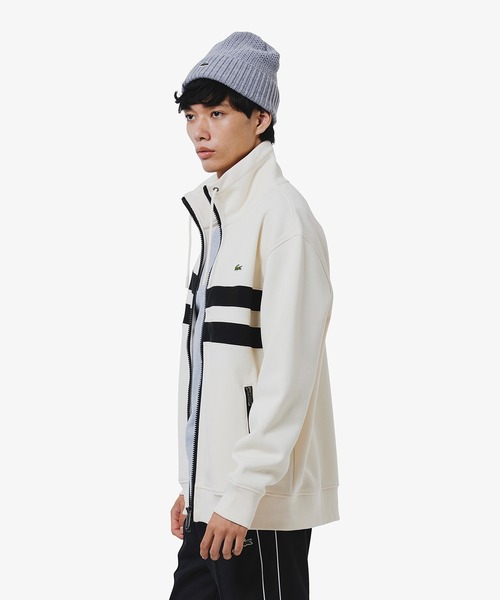 LACOSTE（ラコステ） ジャージ アシンメトリーボーダーハイネック