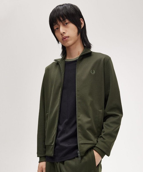 FRED PERRY ジャージ Tape Detail Track Jacket／テープトラック