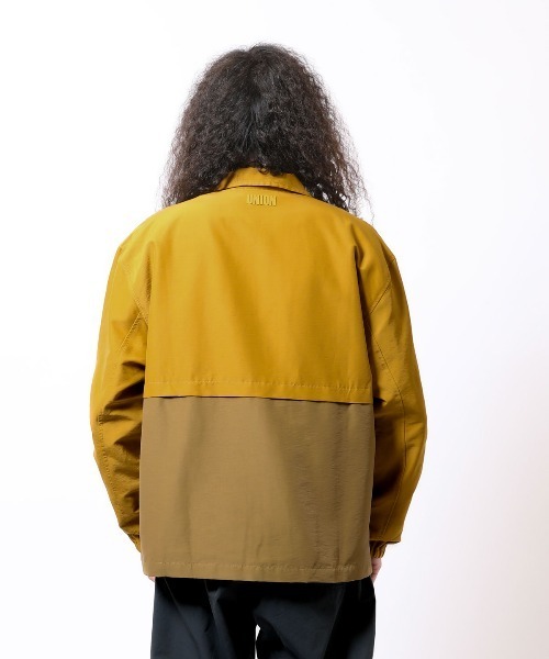 新品UNION ナイロンジャケット コーチジャケットUNION BINDING