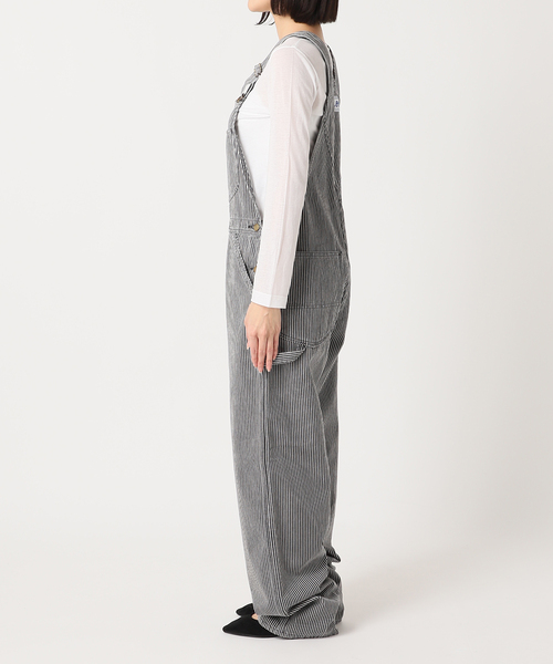 Leeブラックサロペット　Mサイズ 美品/定価1.6万】リー LEE *TAPERED OVERALL コットンツイル