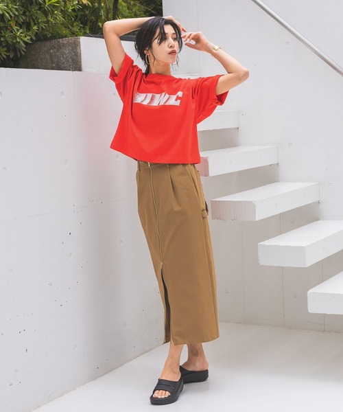 tシャツ 「HEREIAM」 IIWC LOGO TEE レディース HEREIAM tシャツ 「HEREIAM」 IIWC LOGO TEE レディース