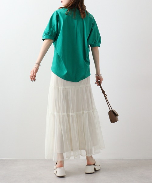 tシャツ BRODIAEA バイオシルスムース立体シルエットT