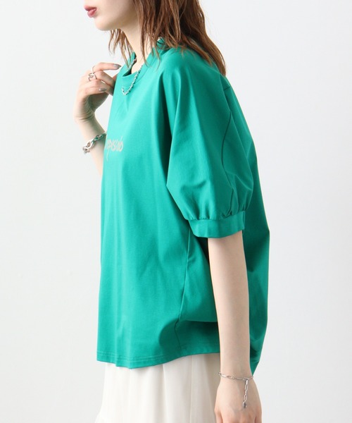 tシャツ BRODIAEA バイオシルスムース立体シルエットＴ レディース tシャツ BRODIAEA バイオシルスムース立体シルエットT