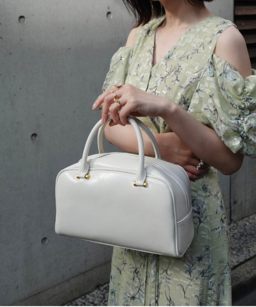 ボストンバッグ 「NiiNa」「高品質牛革」2wayヴィンテージレトロ