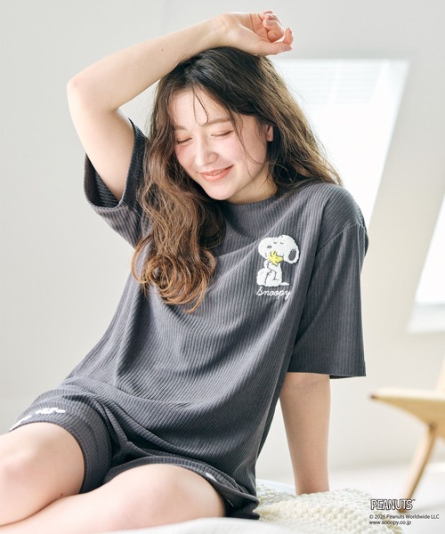 PEANUTS パジャマ ルームウェア 「PEANUTS/ピーナッツ」SNOOPY