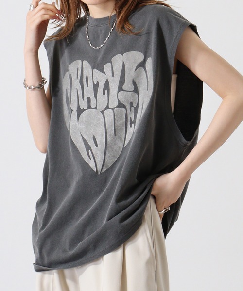 ノースリーブ AZUL BY MOUSSY | RVCA×AZUL サーフノースリーブ (タンクトップ