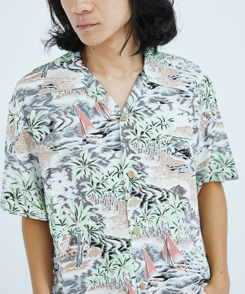 SUN SURF シャツ × JOURNAL STANDARD / 別注 アロハシャツ Palmtree