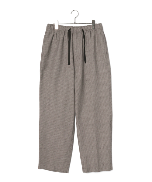 LE CERCLE par rope' ワイドパンツ パンツ 「mens」メランジドビー